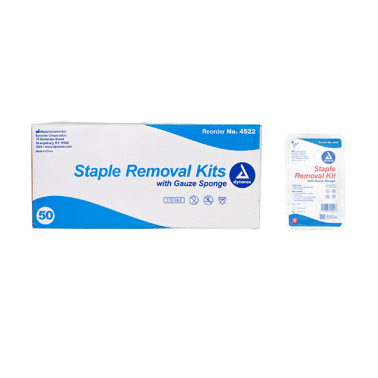 dynarex staple suture removal kits