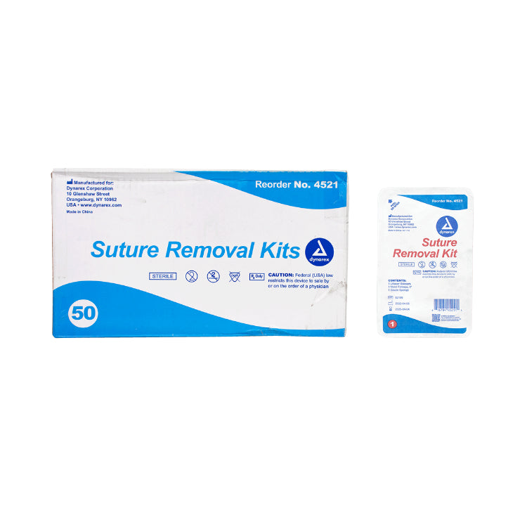 dynarex staple suture removal kits