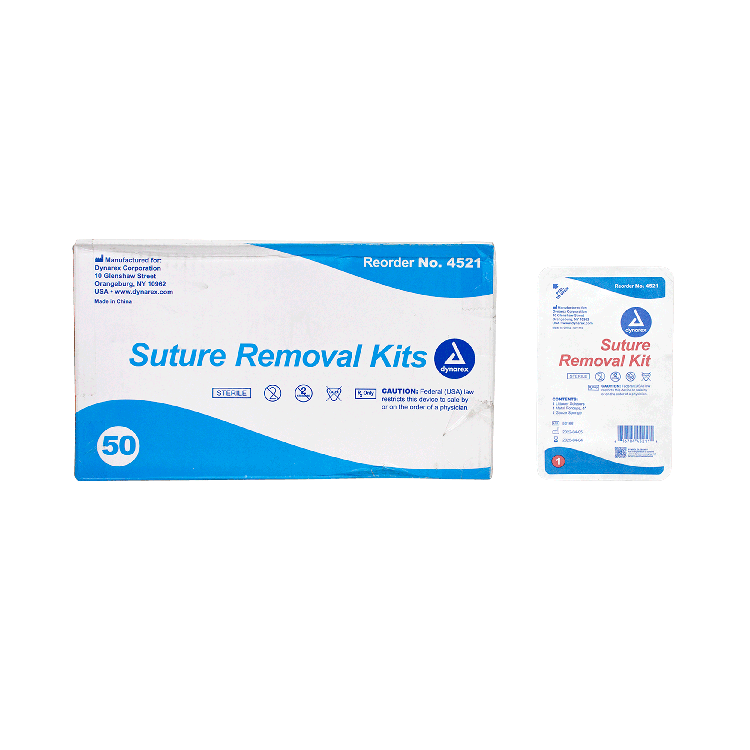 dynarex staple suture removal kits
