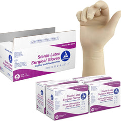 dynarex sterile latex exam gloves powder free