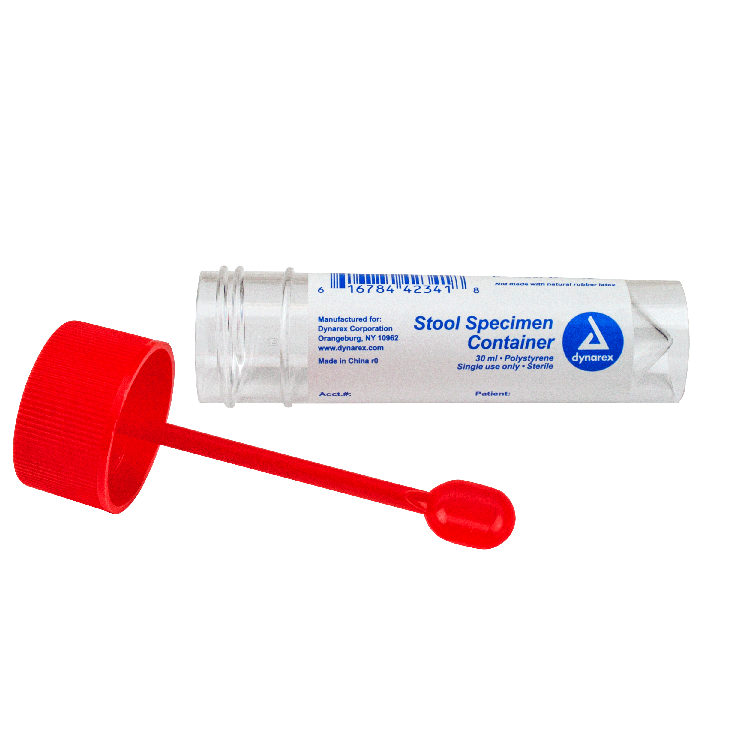 dynarex stool specimen containers