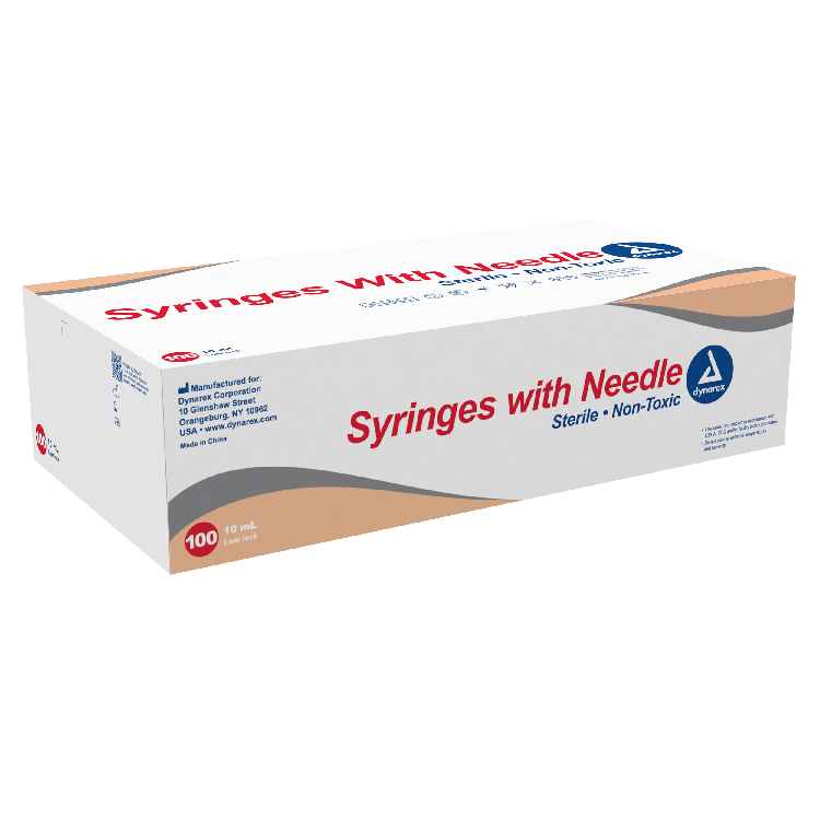 dynarex syringes with needle