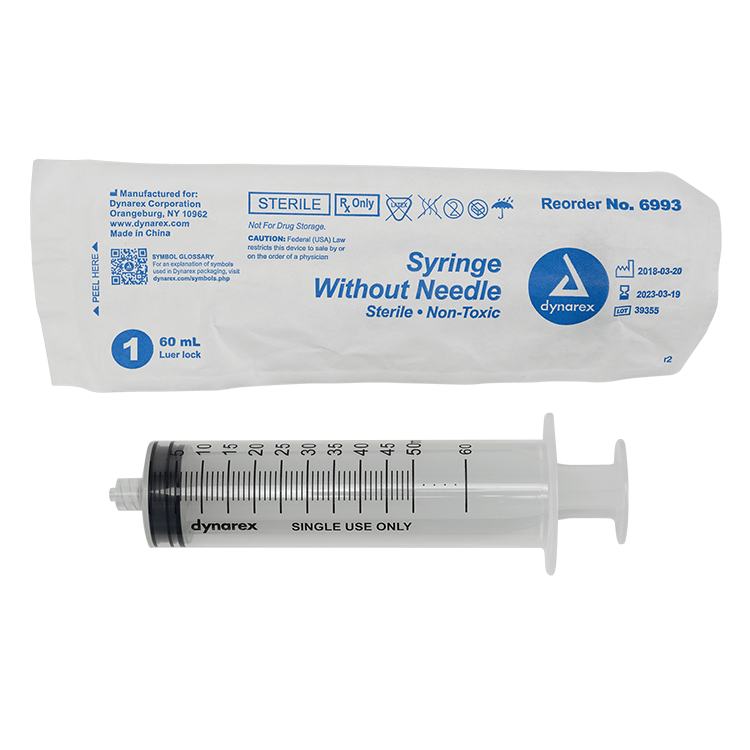 dynarex syringes without needle