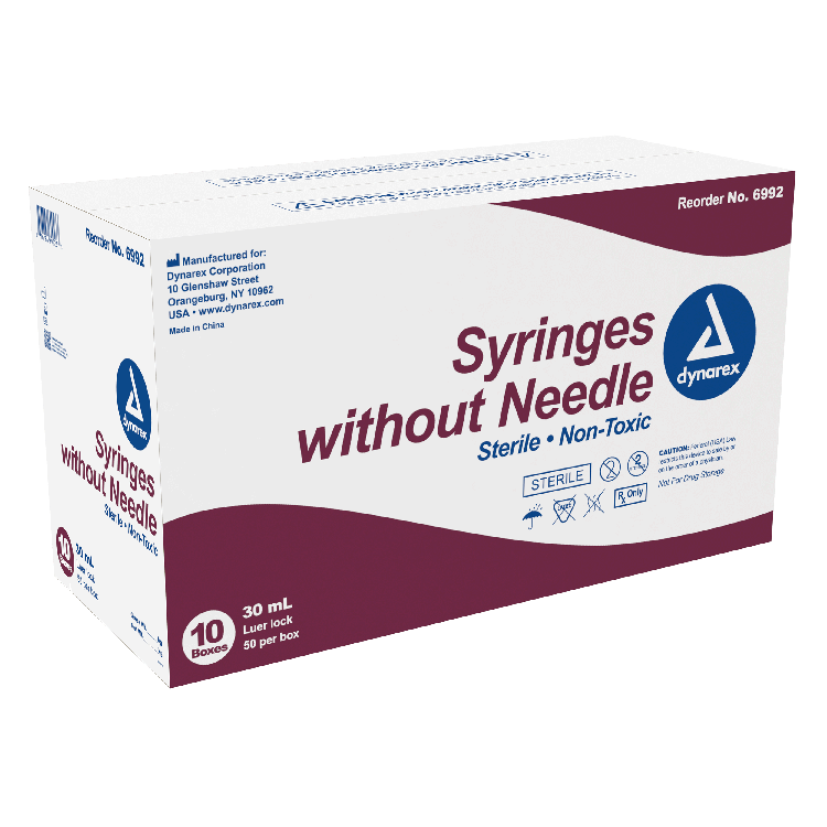 dynarex syringes without needle