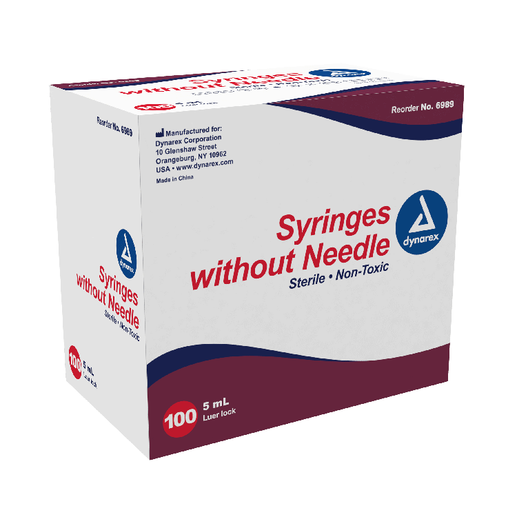 dynarex syringes without needle