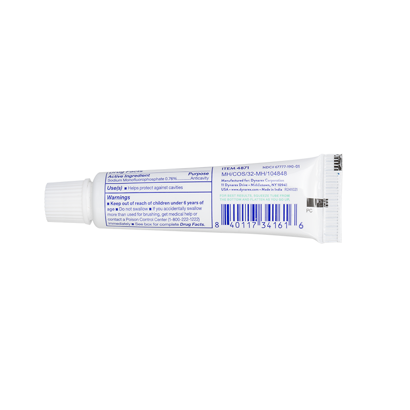 dynarex toothpaste
