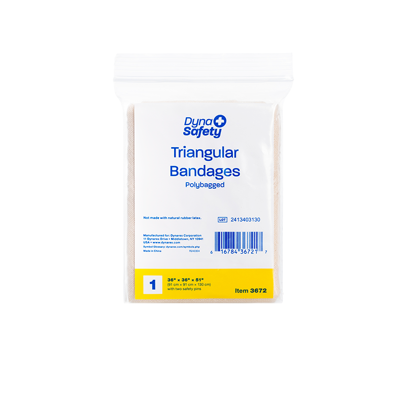 dynarex triangular bandages