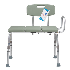dynarex tub transfer bench bariatric padded