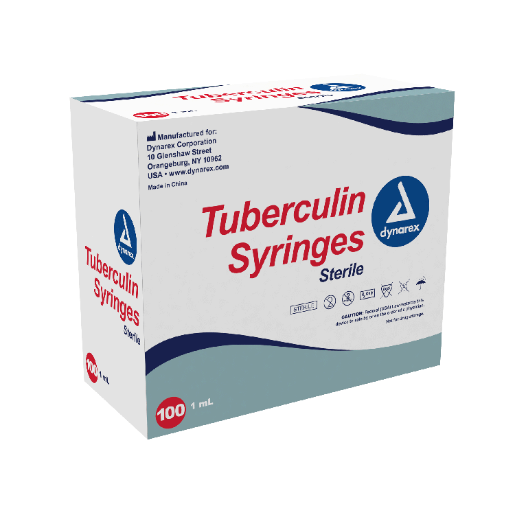 dynarex tuberculin non safety syringe luer slip