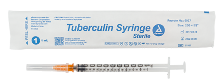 dynarex tuberculin non safety syringe luer slip