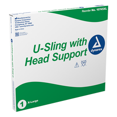 dynarex u sling with head support