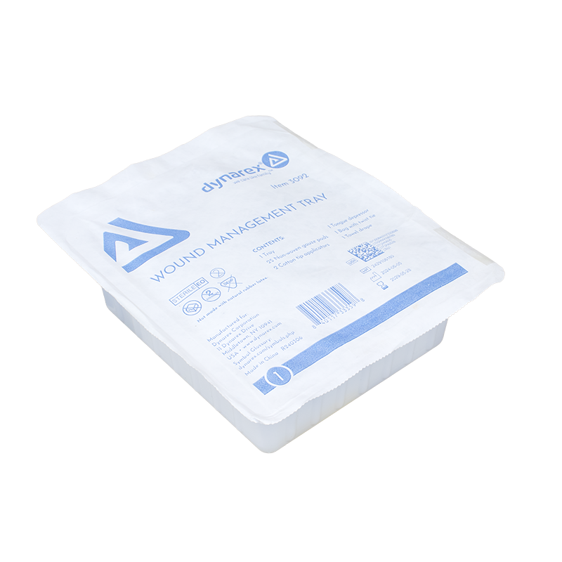 dynarex wound management tray