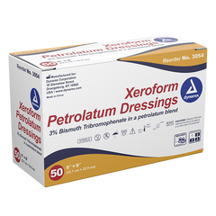 dynarex xeroform gauze dressings