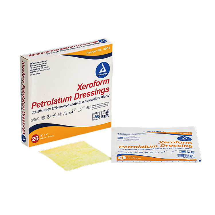 dynarex xeroform gauze dressings