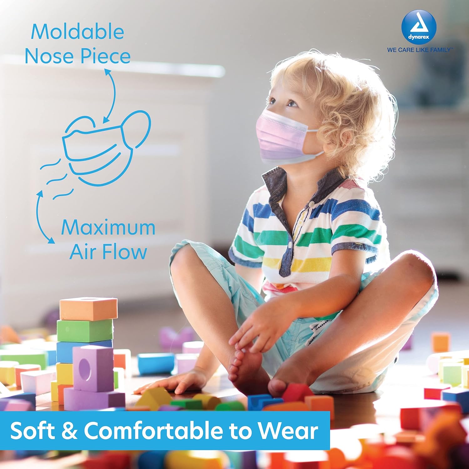 dynarex youth face masks
