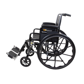 dynaride s2 wheelchair 18 x 16 w detach desk arm elr