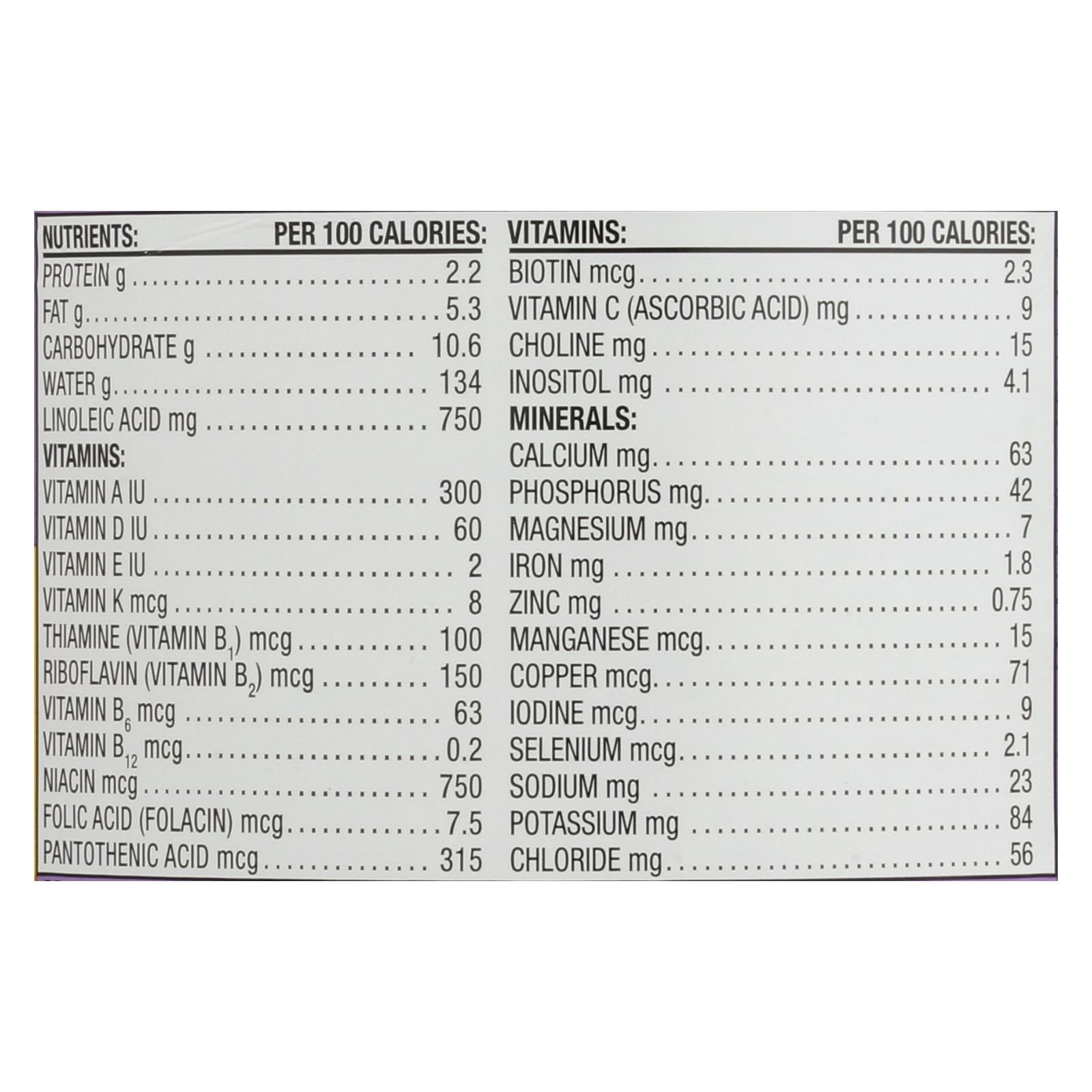 earths best inftfrm sens iron case of 4 21 oz
