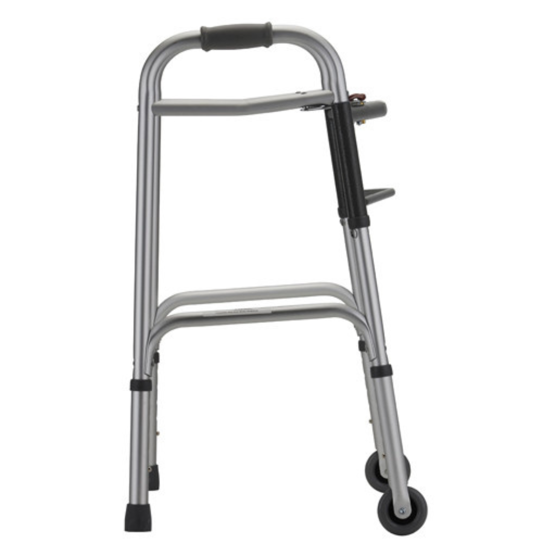 easy release 2 button walker youth w 3 wheels