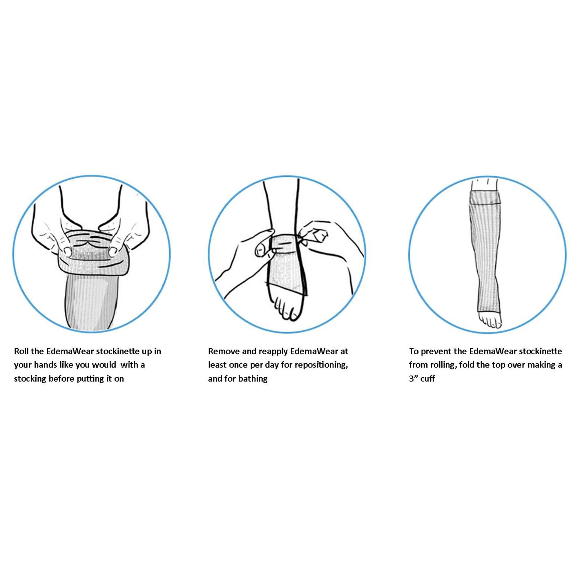 edemawear compression stockinette medium edemawear compression stockinette mk846762bx