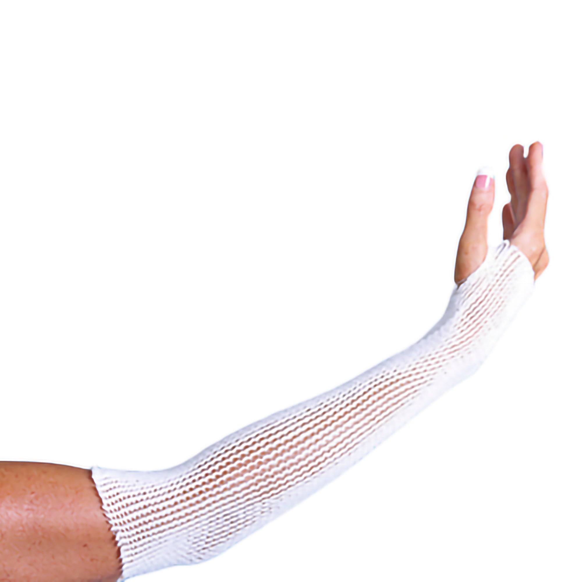 elastic net retainer dressing mckesson tubular elastic 47 inch x 25 yard 119 4 cm x 22 9 m size 11 white 2x large chest back perineum axilla nonsterile 1