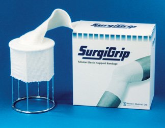 Elastic Tubular Support Bandage Surgigrip 6 3/4 Inch X 11 Yard Small Trunk Pull On White NonSterile 8 to 12 mmHg