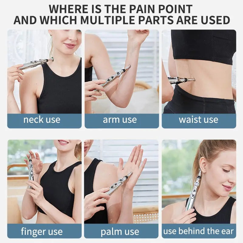 electronic acupuncture pen acupuncture point pen acupuncture point pen meridian energy meridian pen massage pen acupuncture acup
