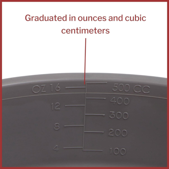 emesis basin mckesson graphite 16 oz plastic single patient use packaging type case