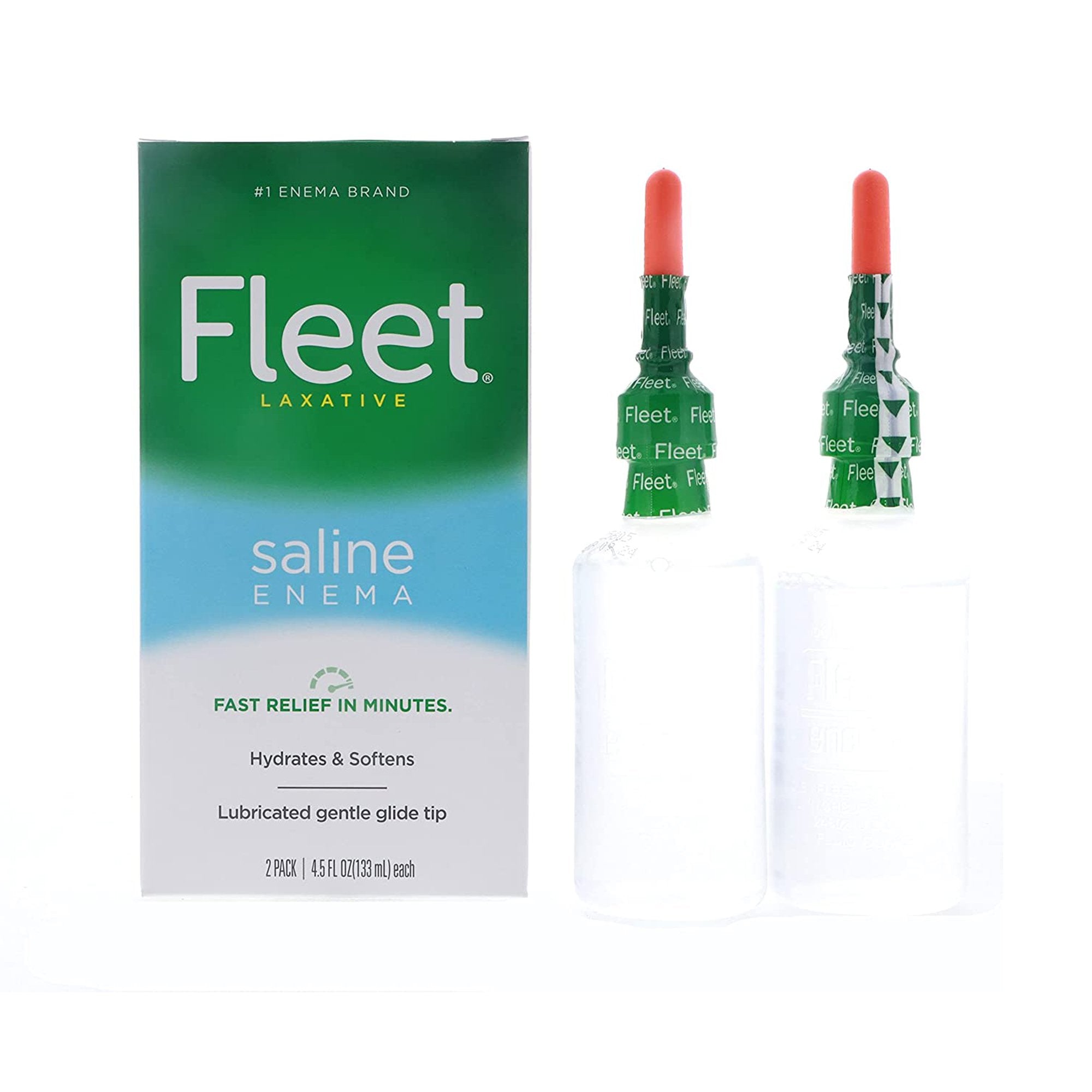 Enema Fleet 4.5 oz. 19 Gram   7 Gram Strength Monobasic Sodium Phosphate / Dibasic Sodium Phosphate