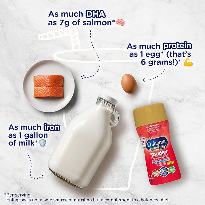 enfagrow neuropro toddler nutritional drink natural milk flavor 8 oz bottle enfagrow neuropro toddler pediatric oral supplement mk1139425ea