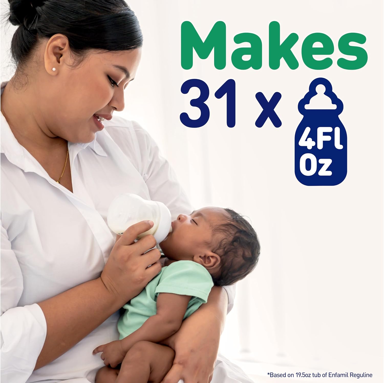 enfamil reguline powder infant formula 12 4 ounce canister enfamil reguline infant formula mk988752ea