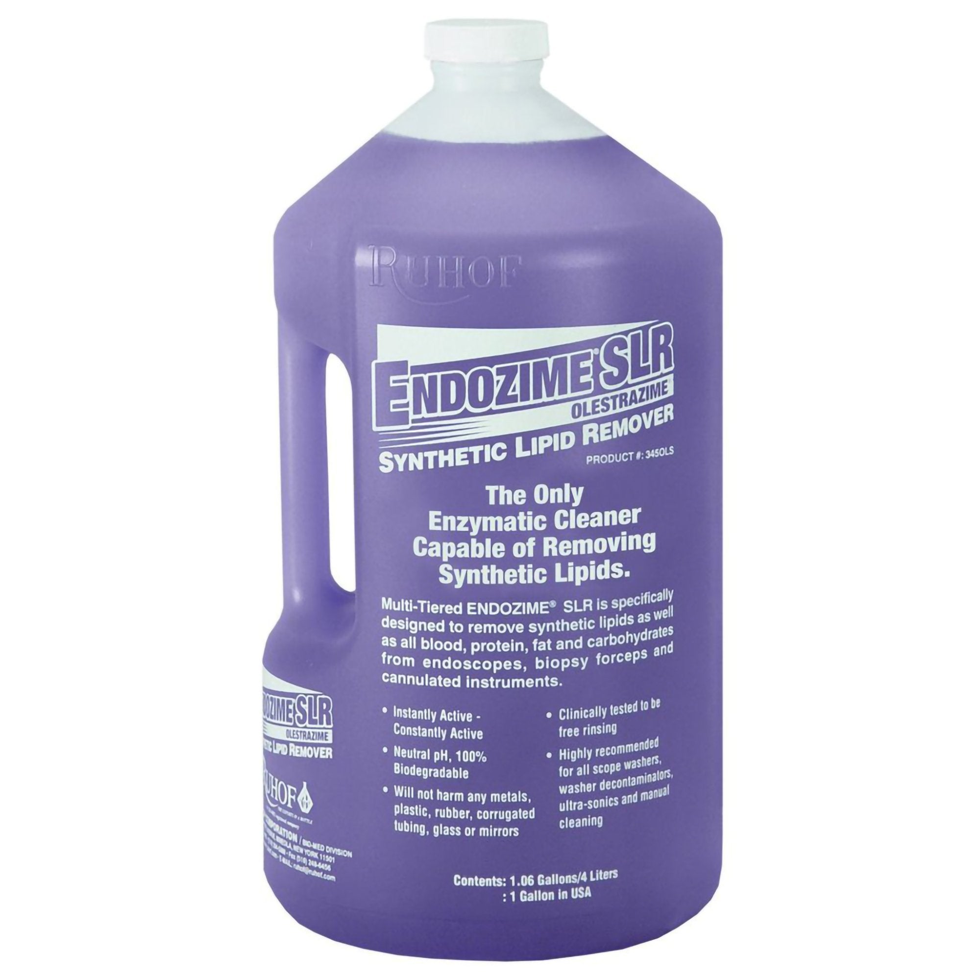 Enzymatic Instrument Detergent Endozime SLR Liquid 1 gal. Jug Tropical Scent