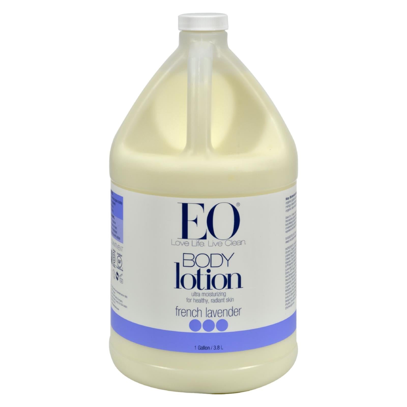 Eo Products Everyday Body Lotion French Lavender 1 Gallon All Care Store