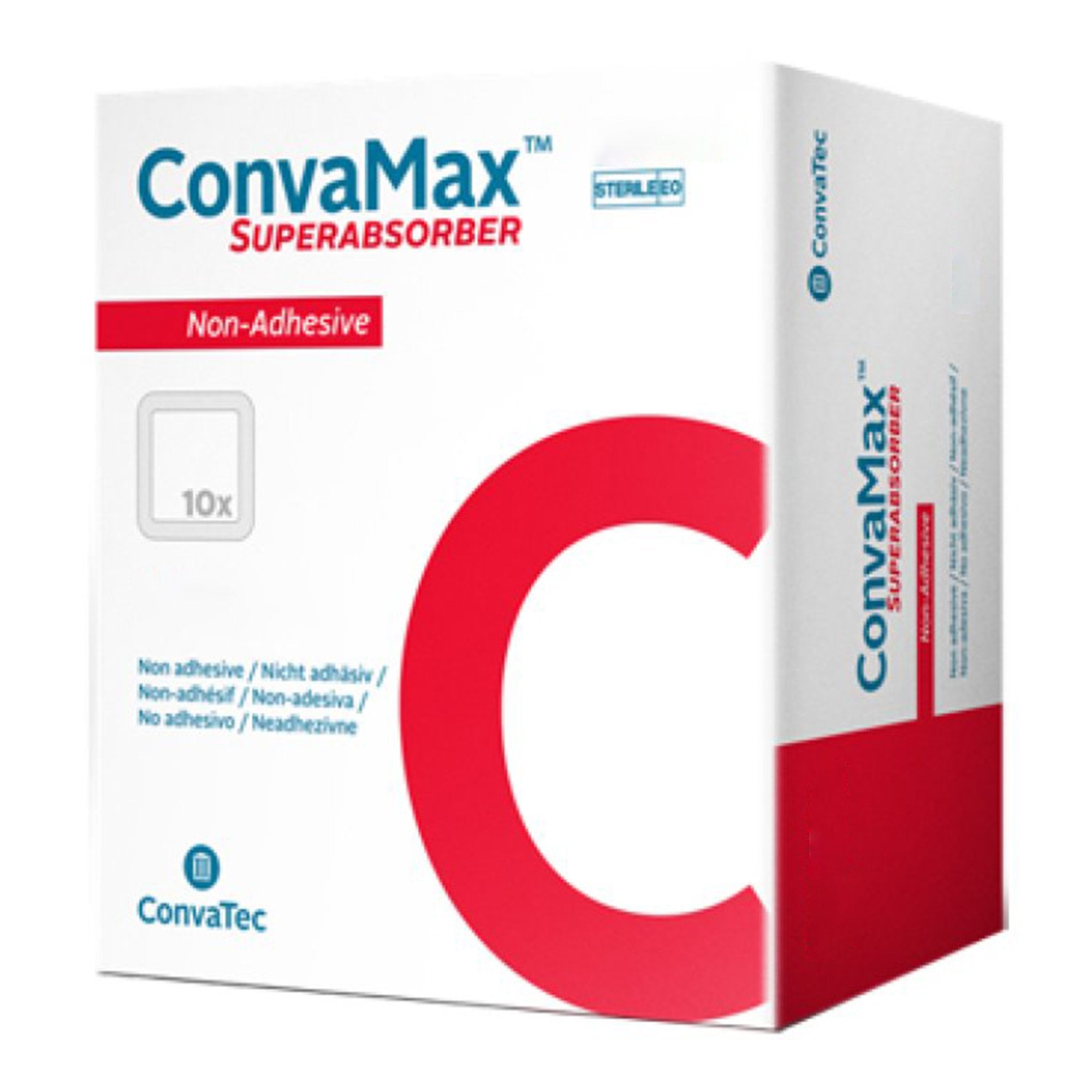 Super Absorbent Dressing ConvaMax Superabsorber 8 X 16 Inch Rectangle