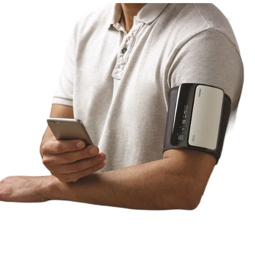 evolv wireless upper arm blood pressure monitor omron 1
