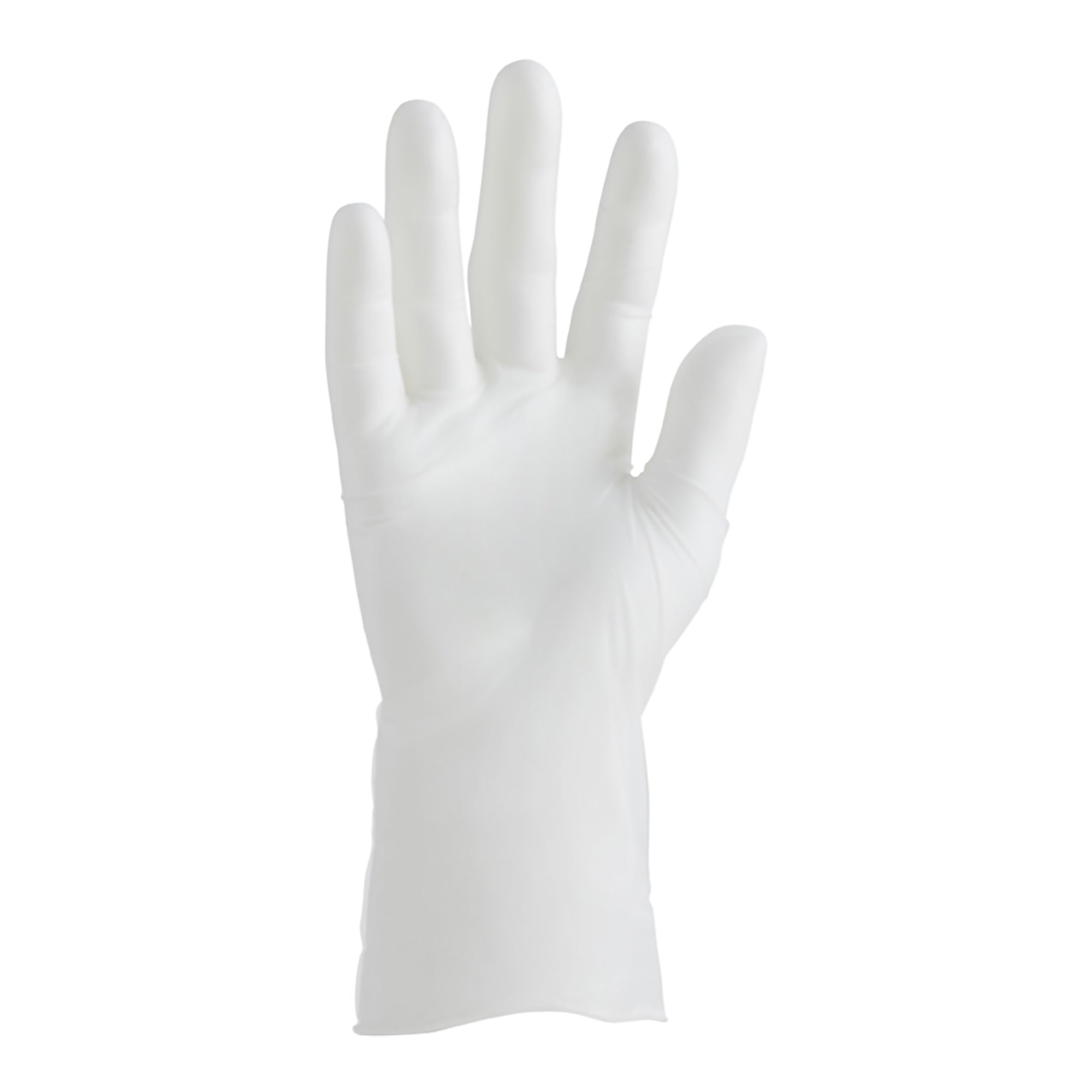 exam glove carestock x large nonsterile vinyl standard cuff length smooth clear not rated packaging type case