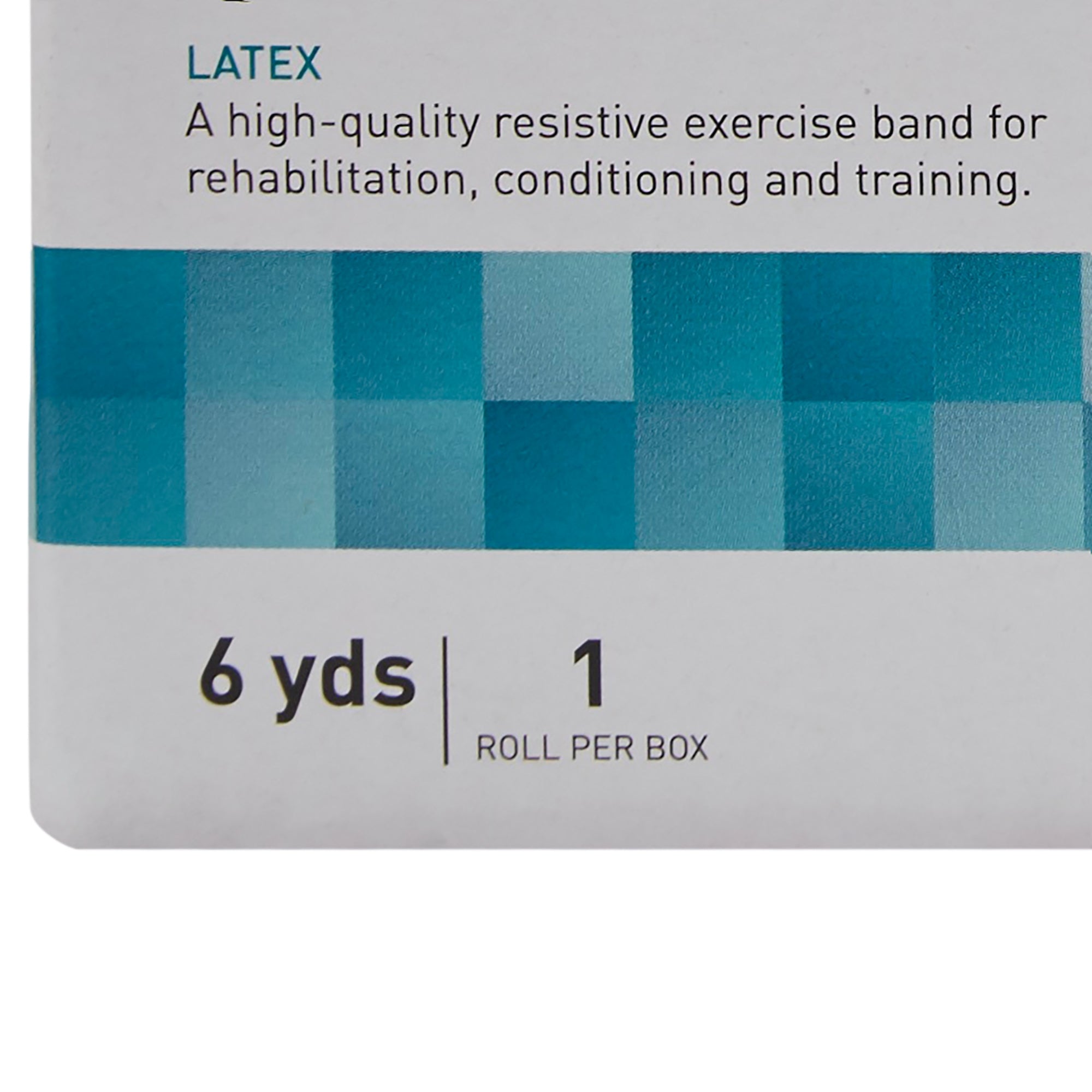 exercise resistance band mckesson cando red 5 inch x 6 yard light resistance packaging type each