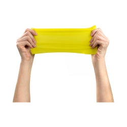 exercise resistance band mckesson cando yellow 5 inch x 6 yard x light resistance packaging type each