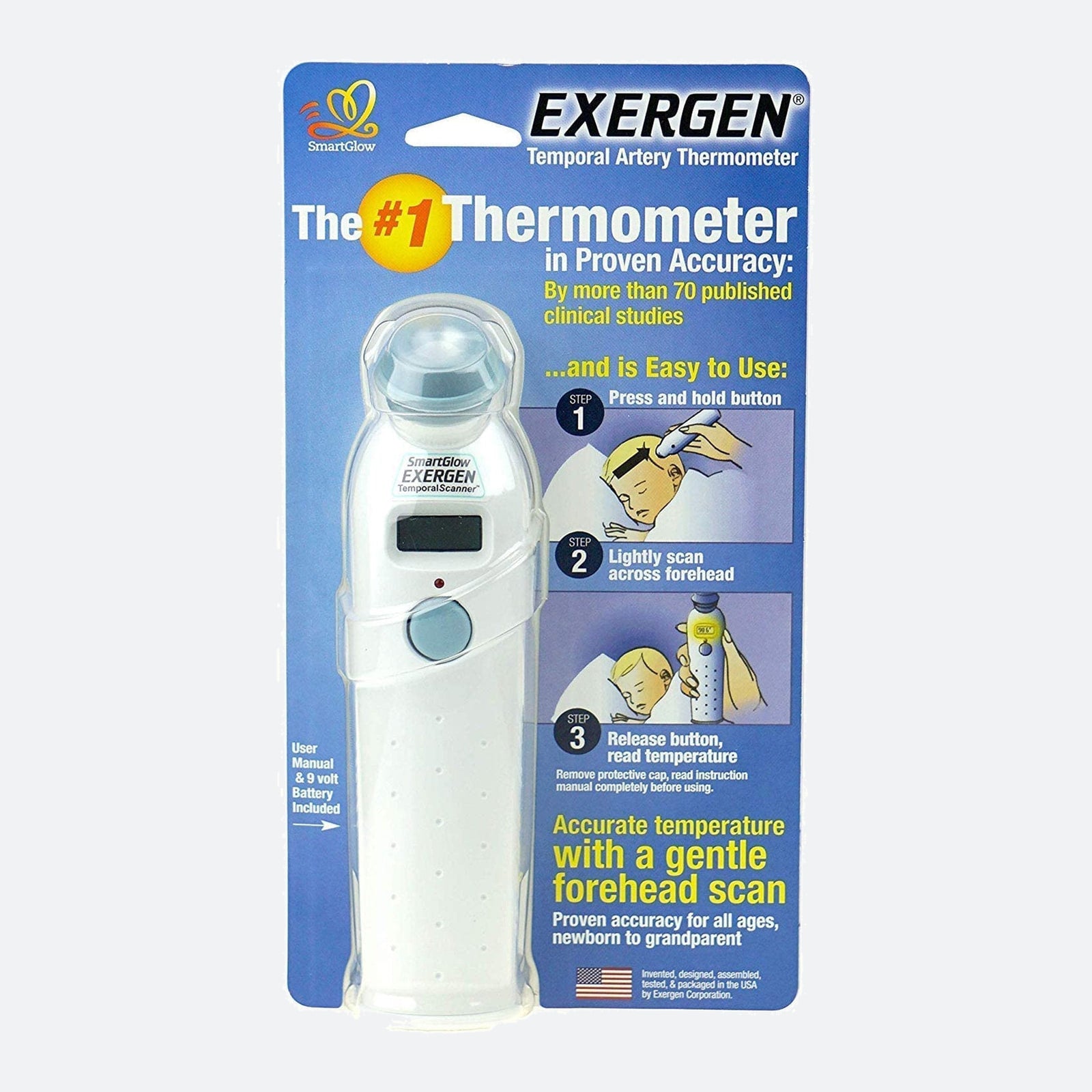 Temporal Contact Thermometer TemporalScanner Temporal Probe Handheld