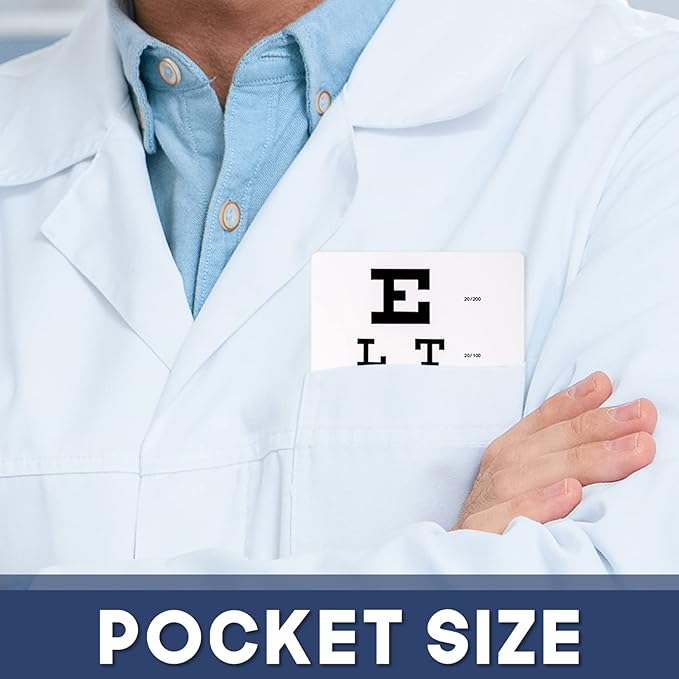 Eye Chart 6 Foot Distance Acuity Test