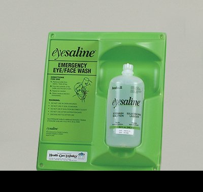 Eyewash Station Eyesaline Wall Mount 32 oz. Bottle