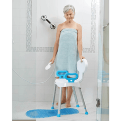 ez bath and shower seat with handles carex