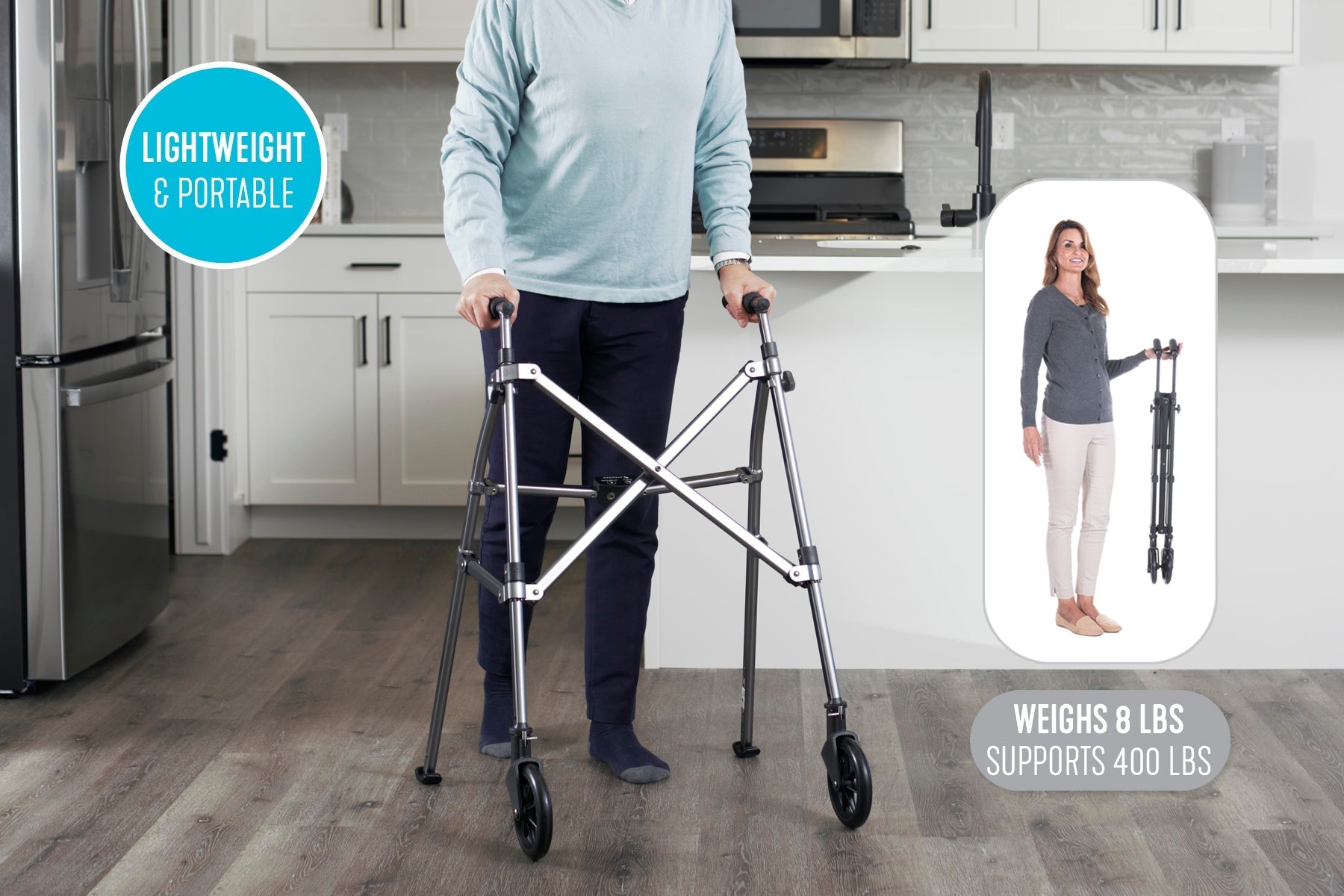 Ez Fold n go Walker Desert Sand All Care Store