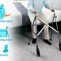 Ez Fold n go Walker Desert Sand All Care Store