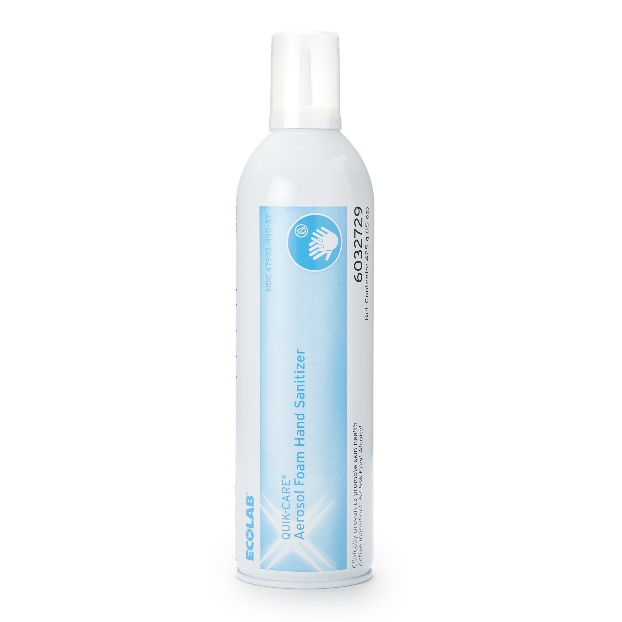 Hand Sanitizer Quik-Care 15 oz. Ethyl Alcohol Foaming Aerosol Can