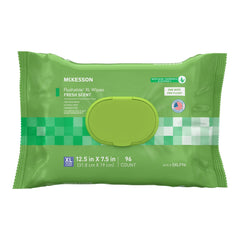Flushable Personal Wipe McKesson Soft Pack Scented 48 Count | 12PK/Case - 96 Count(7-1/2 X 12-1/2 Inch)