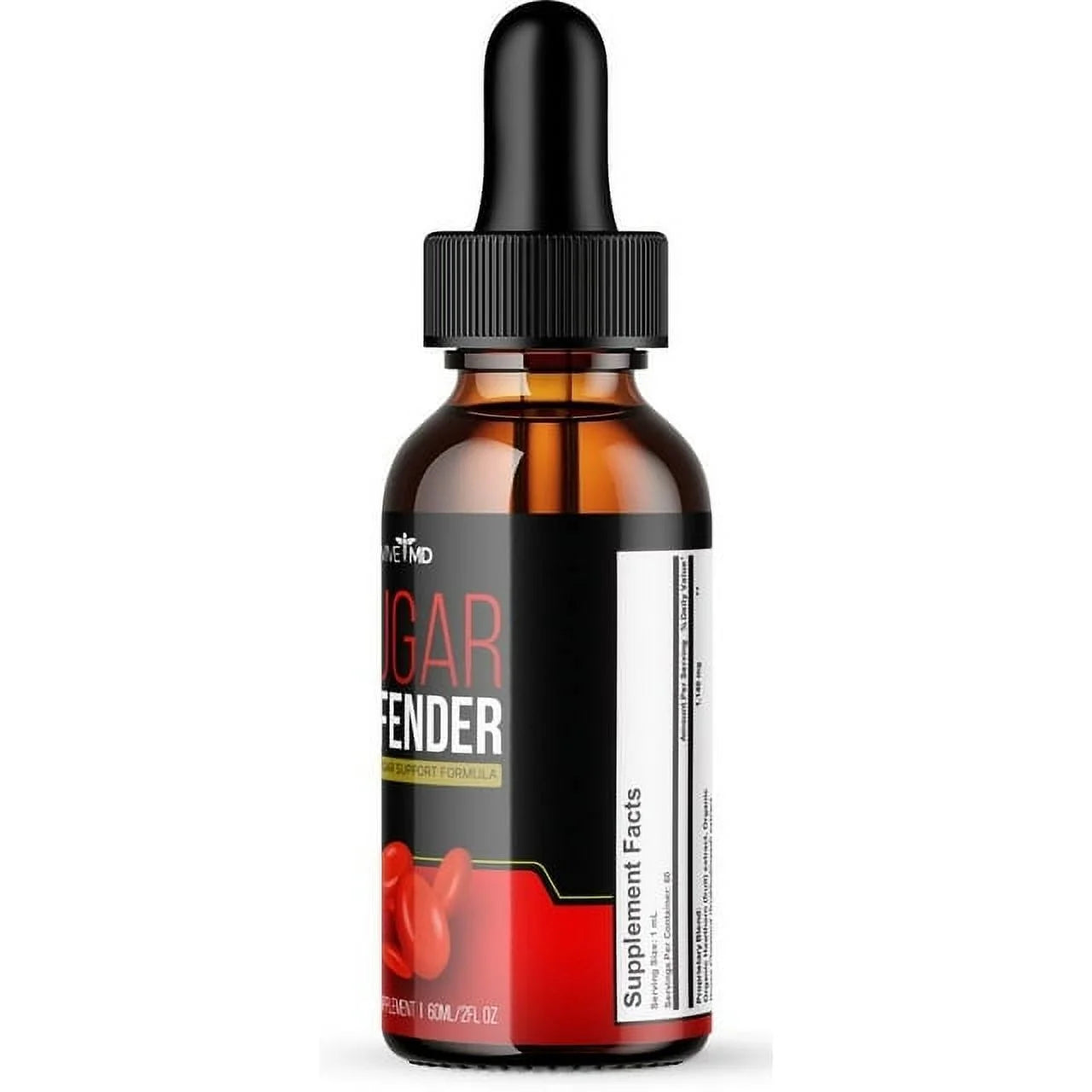 Sugar Defender Drops   Official Formula   Sugar Defender 24, Sugar Defender Liquid, Maximum Strength Sugar Defender Supplement with Hawthorn Berry Organic, Sugar Defender Reviews (1 Pack)