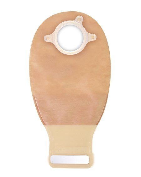 Ostomy Pouch Natura + Two-Piece System 12 Inch Length Drainable