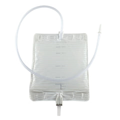 Urinary Leg Bag Conveen Security+ Anti-Reflux Valve Sterile 1500 mL Polyethylene / Flocked | 10/Box 1,500 mL · Box of 10