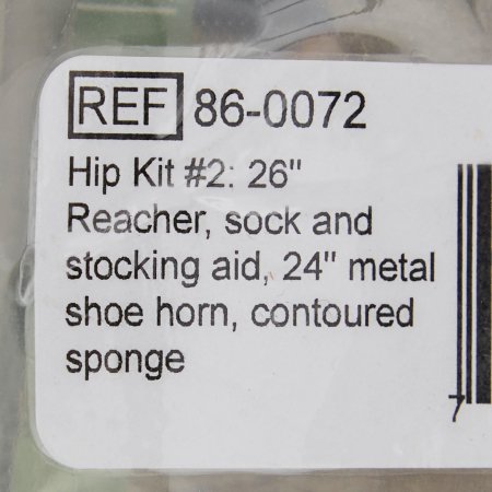fablife hip kit with 26 inch reacher and 24 inch metal shoehorn fablife standard adl hip knee equipment kit mk864616ea