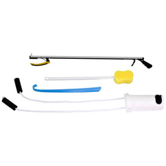 fablife hip kit with 32 inch reacher and 18 inch plastic shoehorn fablife standard adl hip knee equipment kit mk814425ea